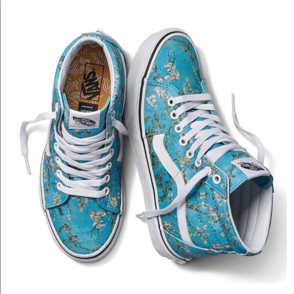 NWT Vans X Van Gogh Sk8-Hi Shoes W 5.5, M 4 - Picture 4 of 8